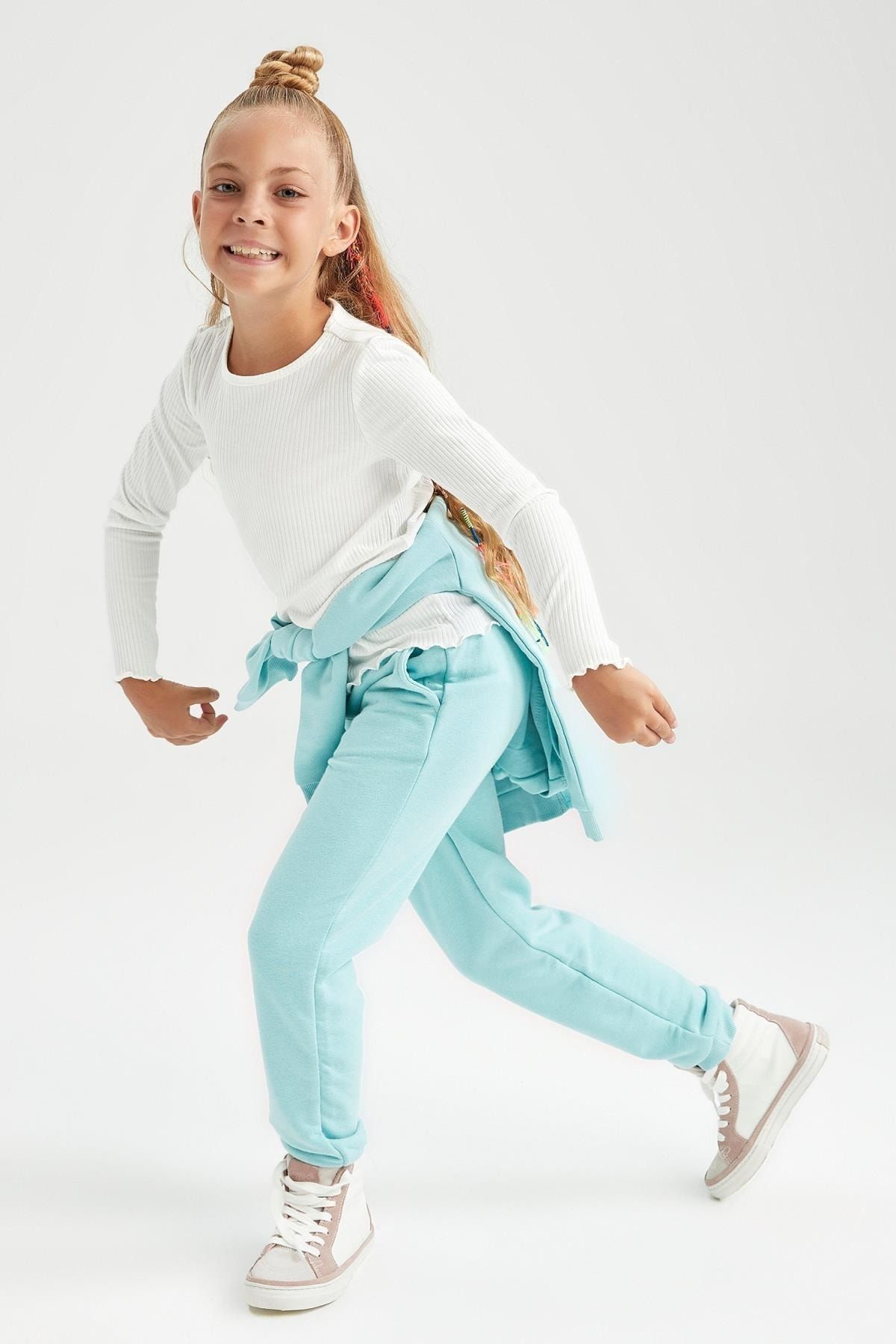 Girl joggers online for school