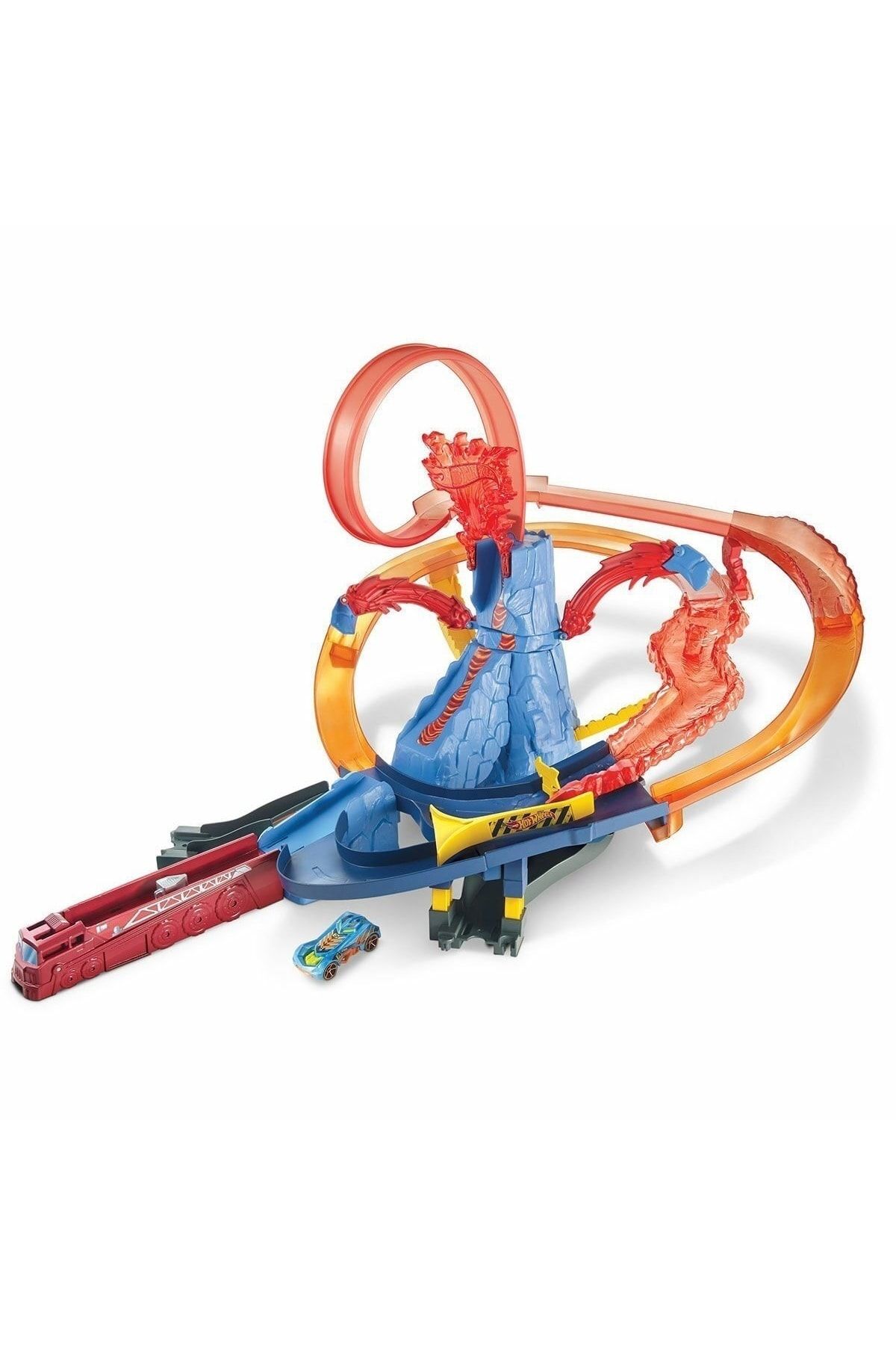 HOT WHEELS Ftd61 Hot Wheels Yanarda dan Kac Oyun Seti Anne Bebek Cocuk
