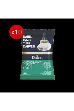 Naneli Hazır Türk Kahvesi- 100gr. (100g X 10 Adet) 42535-12