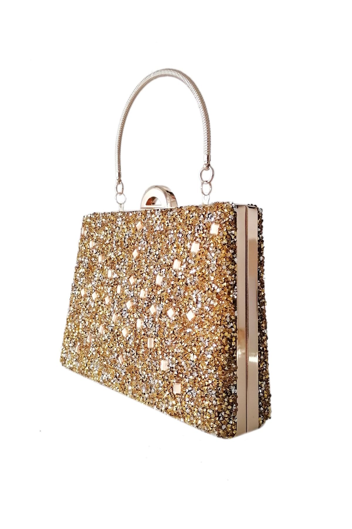 Gold best sale dress purse
