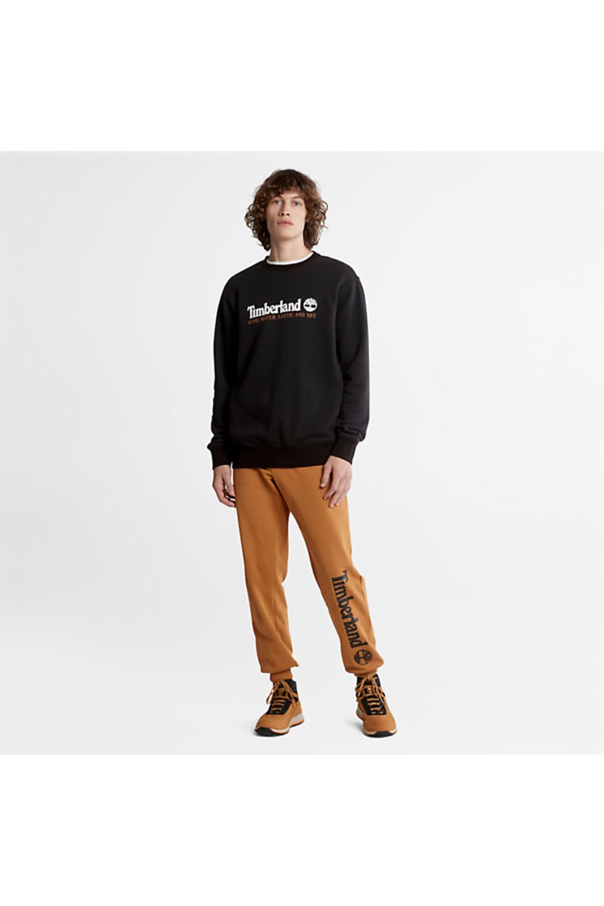 Timberland Sweatshirt Black Trendyol