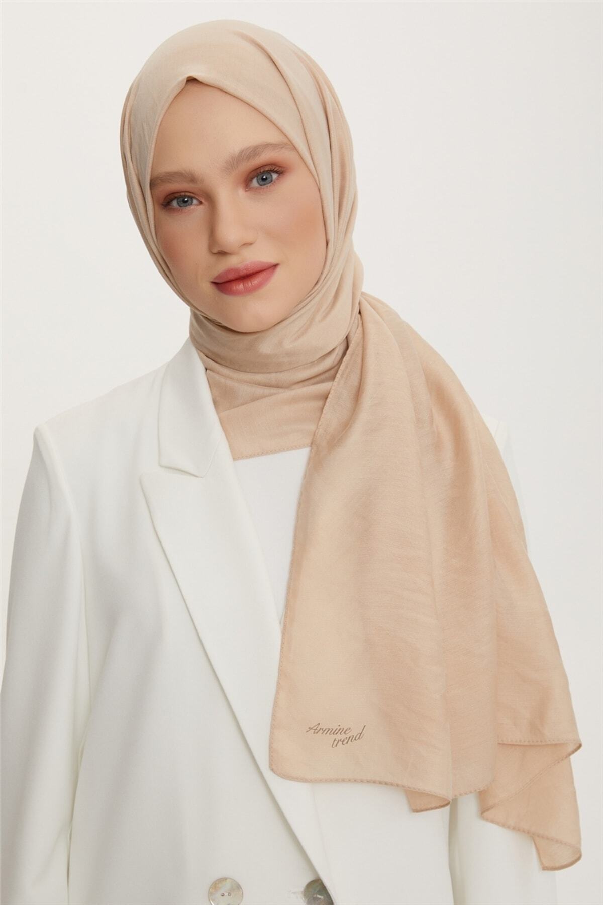 شال زنانه آبی آرمینه | S00OA0444228-422 اورجینال - تصویر 4