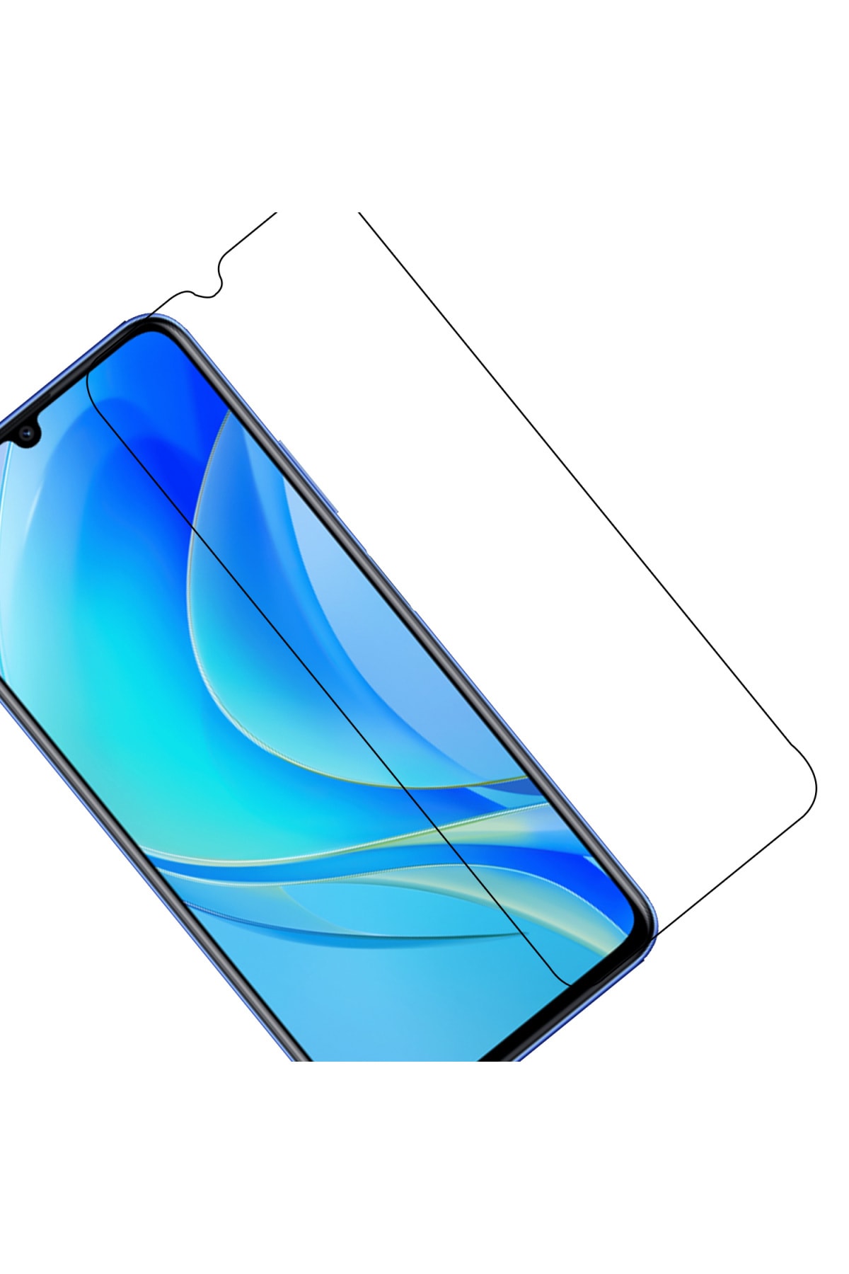 Huawei Nova Y70 Kırılmaz Ekran Koruyucu Temperli Cam 3