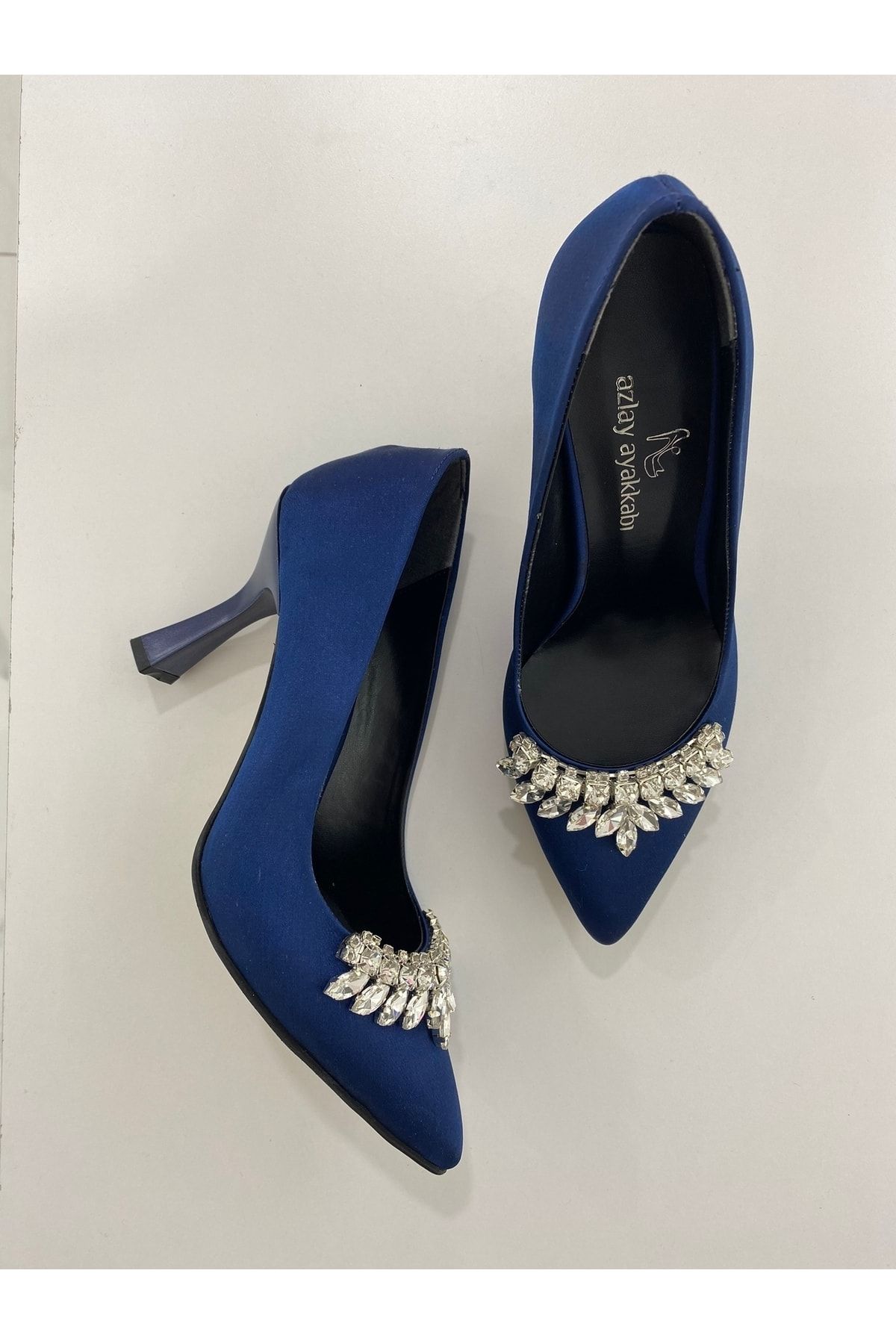 Dark blue stilettos shop