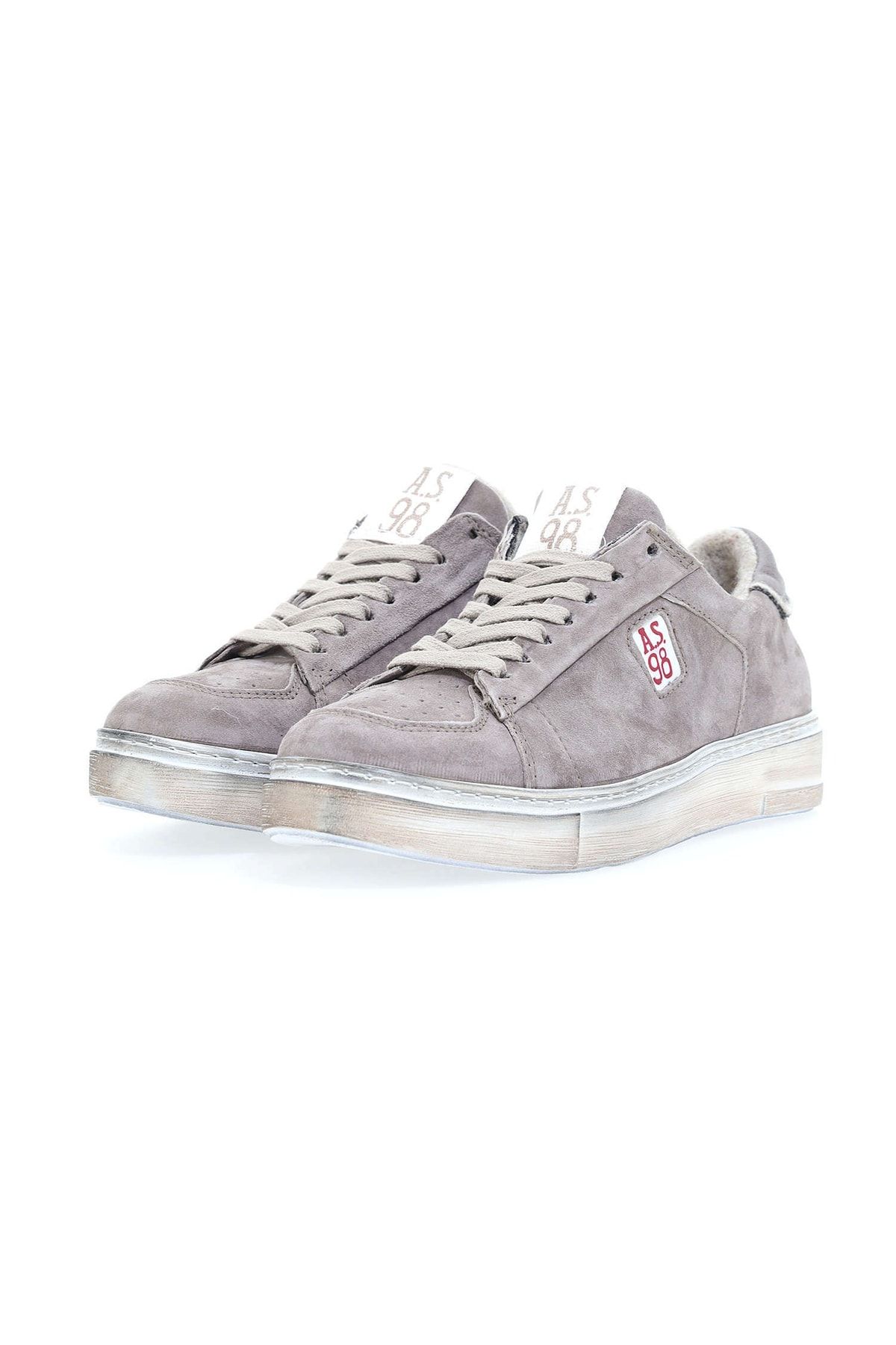 A.S.98 Sneaker Schwarz Flacher Absatz Fast ausverkauft