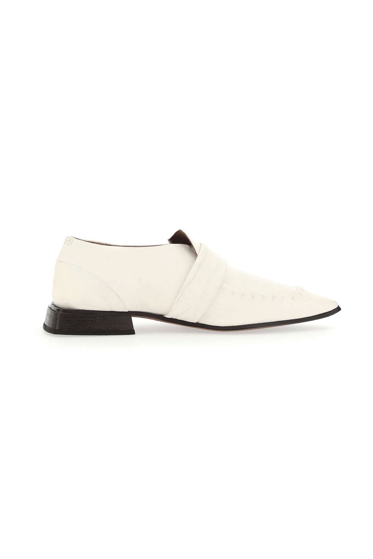 A.S.98 Loafer Weiß Flacher Absatz Fast ausverkauft CE7534