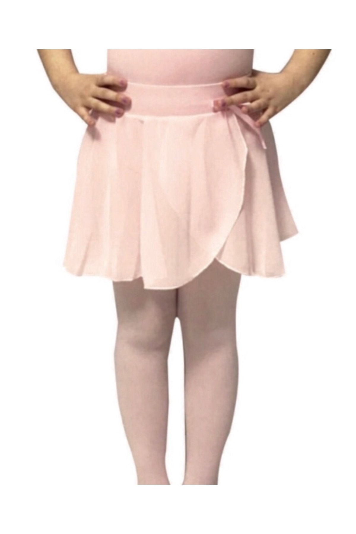 Yıldız Bale Kostüm ve Spor Ürünleri Açık Pembe Şifon Etek