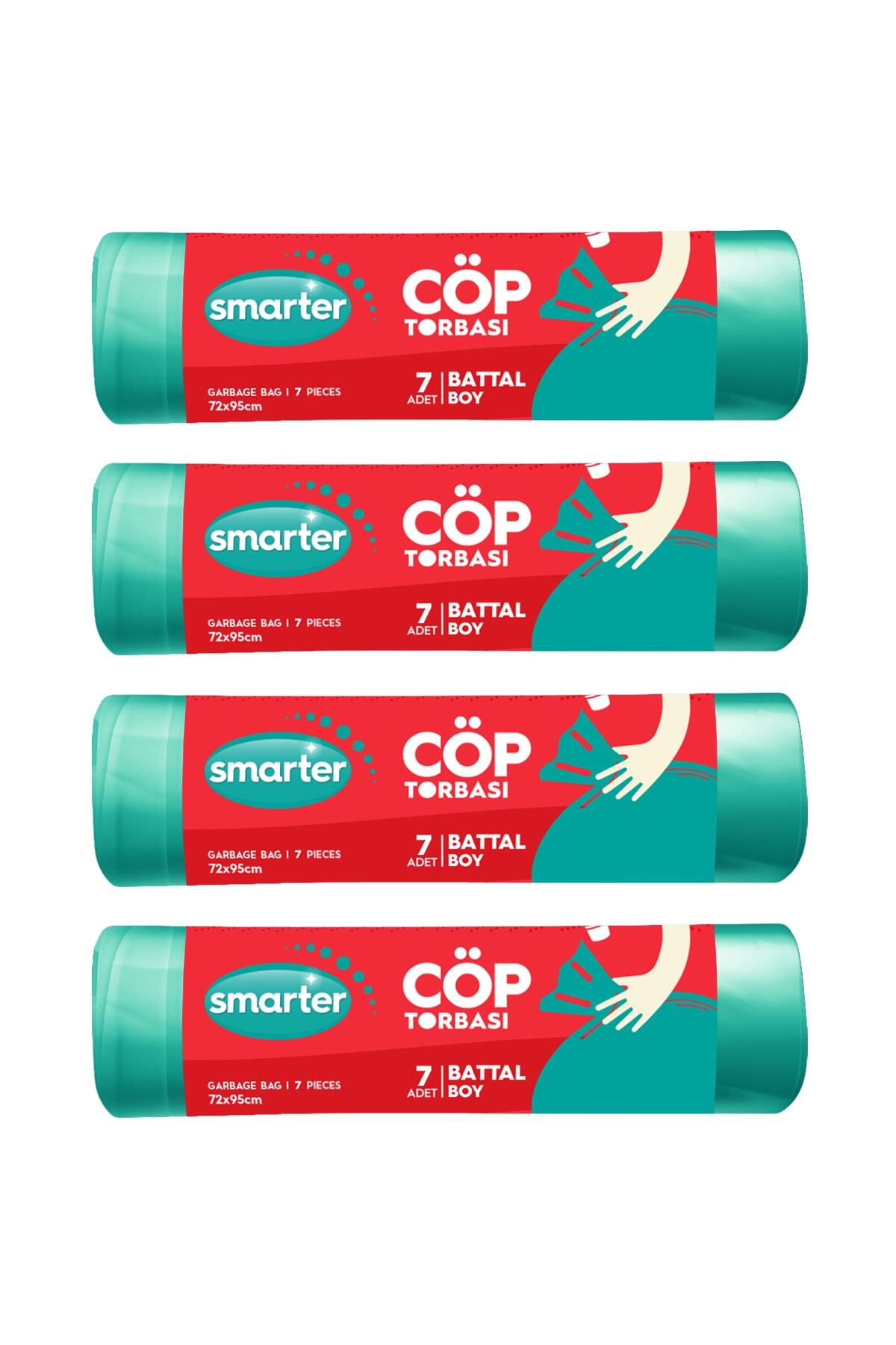 SMARTER-4-Piece Oversize Garbage Bag (Garbage Bag) 1