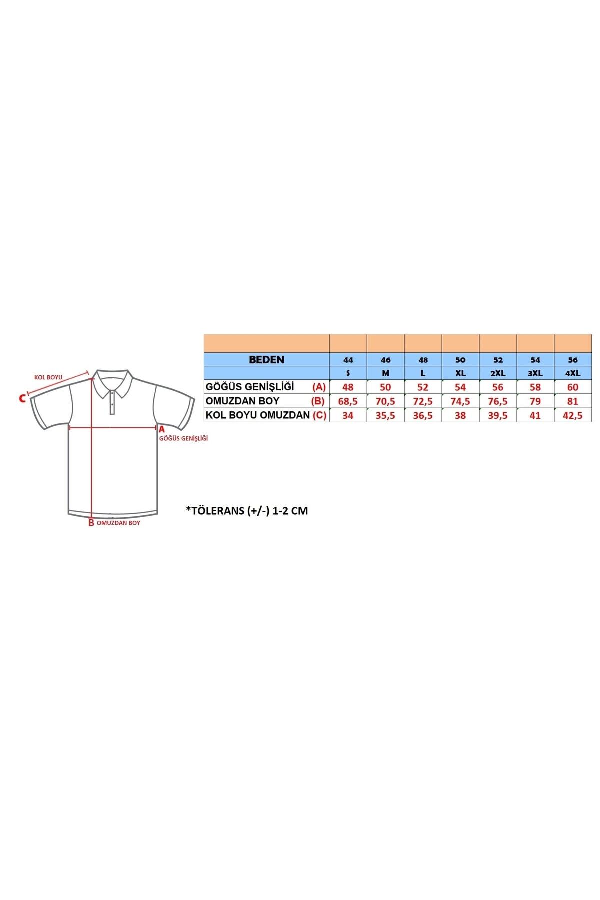 پولوشرت  مردانه پلی استر بژ اسپرت راسته Slim/اسلیم فیت    Slim/اسلیم فیت Daily/روزانه | BİKATEX B-00083 TR - تصویر 7