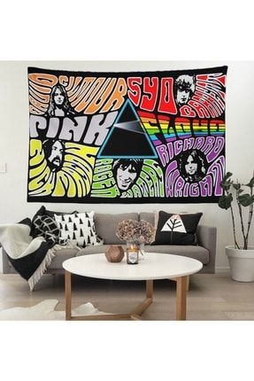 Pink Floyd Duvar Örtüsü Kadife Duvar Halısı Tapestry kzmk222