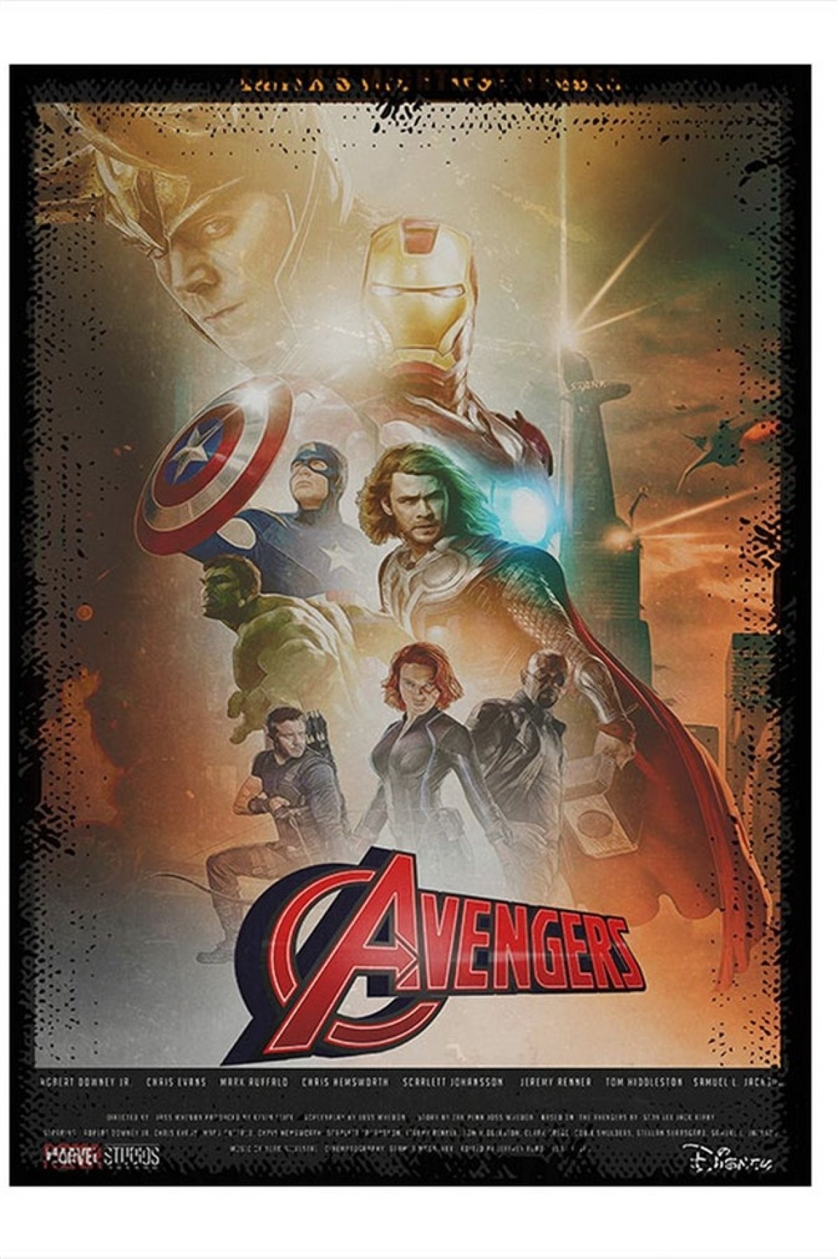 marvel avengers film afişi