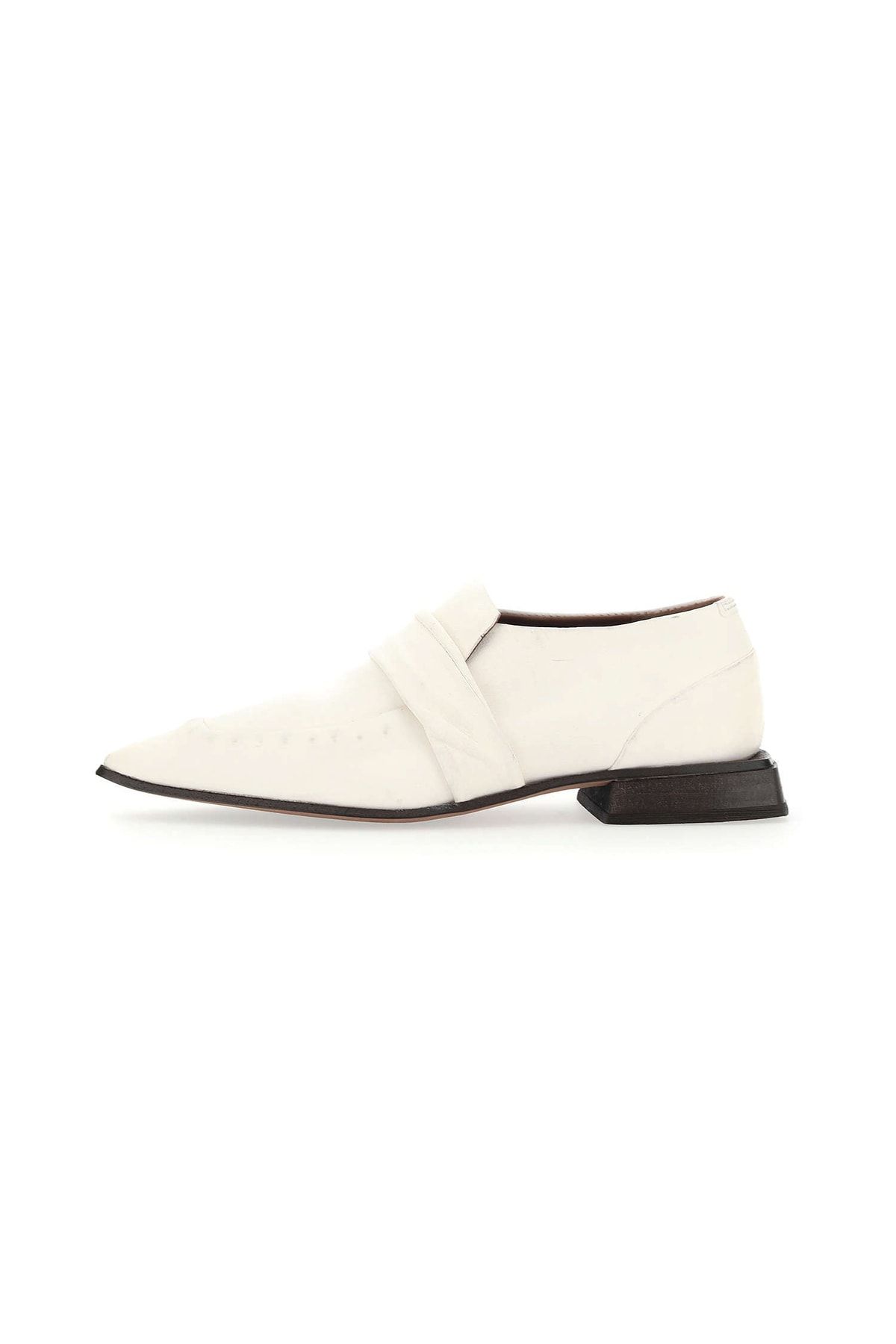 A.S.98 Loafer Weiß Flacher Absatz Fast ausverkauft CE7534