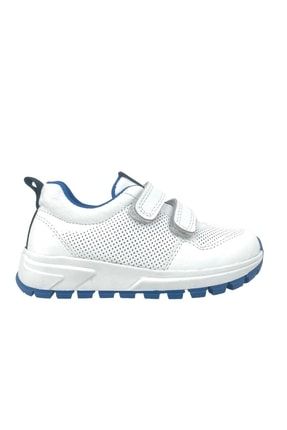 Hafif Taban Casual Spor Ayakkabı Beyaz-lacivert 003 2040-PE