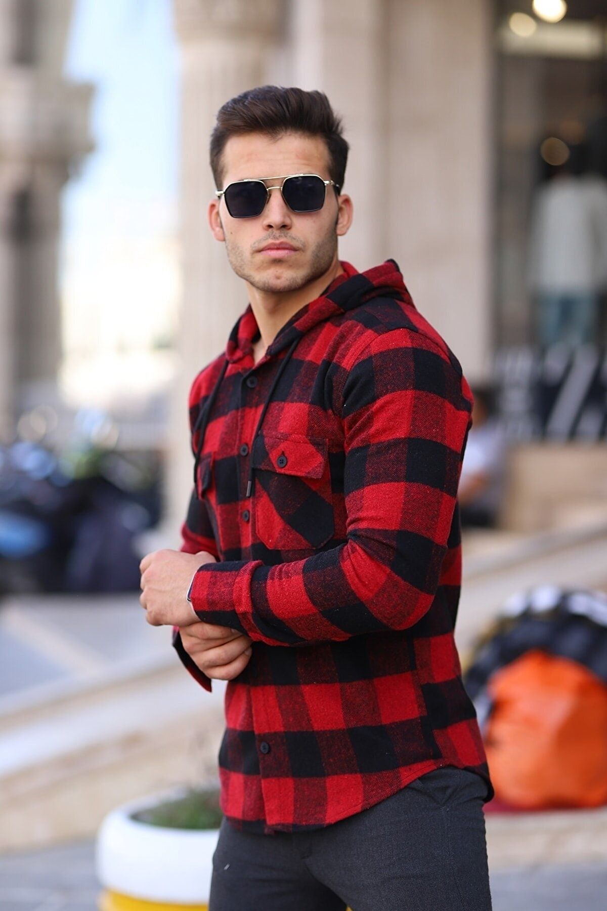 Lumberjack shirt outfit sales