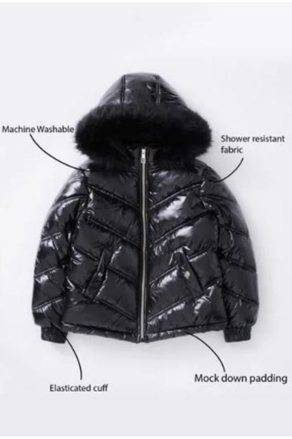 Lipsy padded cheap hooded coat