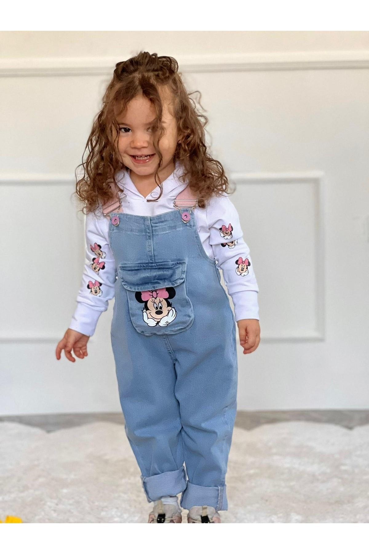 Denim jumpsuit for girl clearance