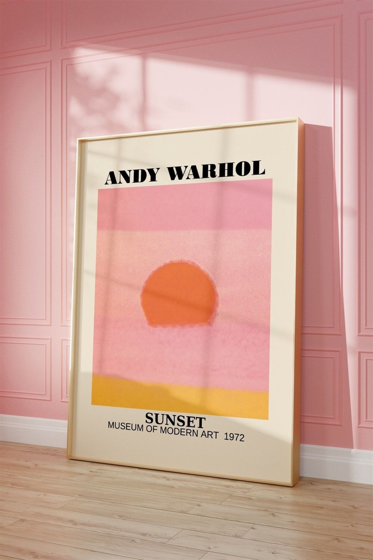 bukashops Picasso Flower Andy Warhol 3'lü Tablo, Poster Seti - Çerçevesiz GX10788