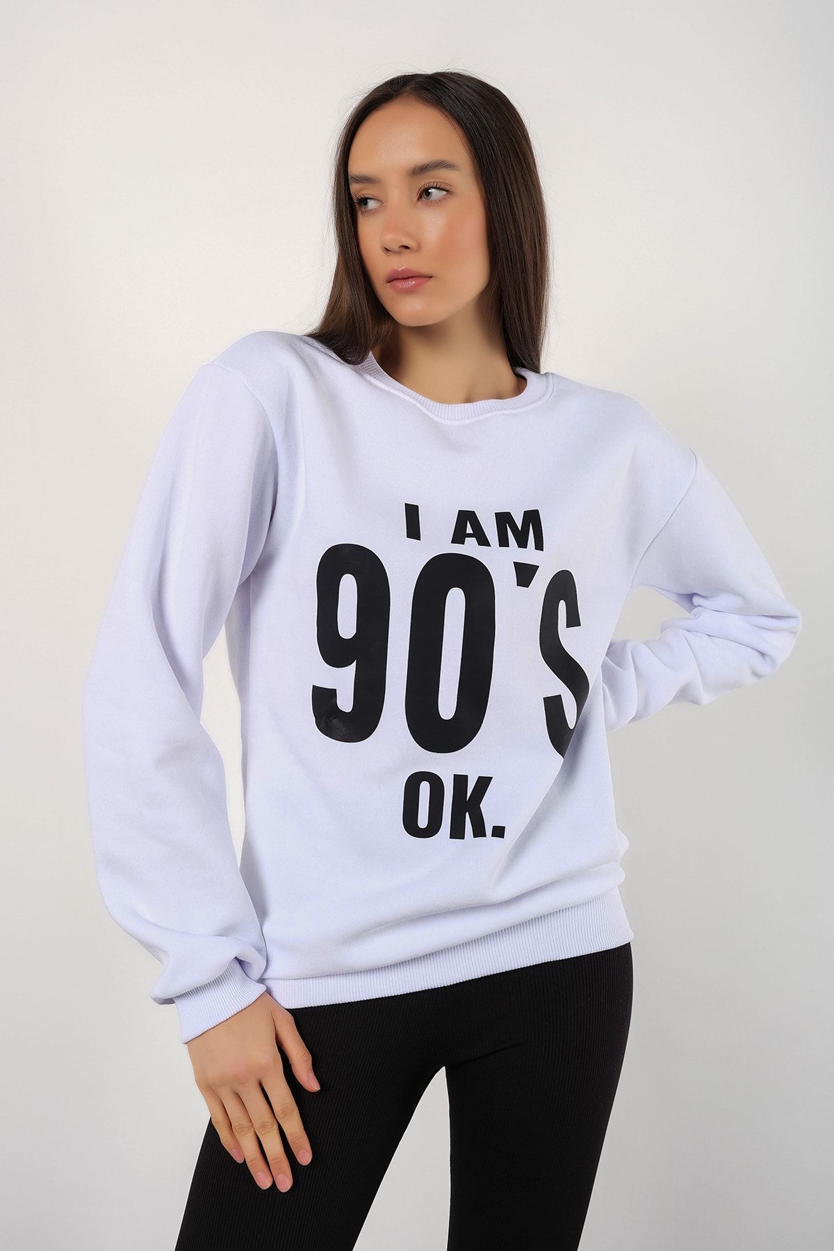 I am hot sale ok grey sweatshirt
