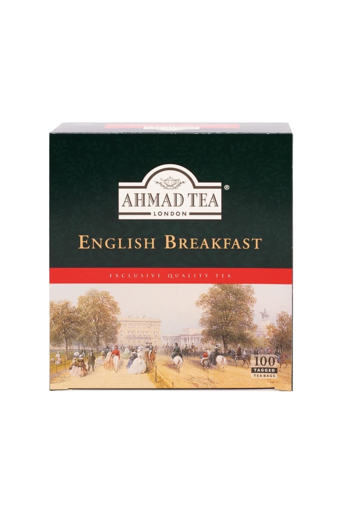 TicaretDenizi Ahmad Tea Earl Grey Kokusuz Bardak Poşet Çay 100'lü