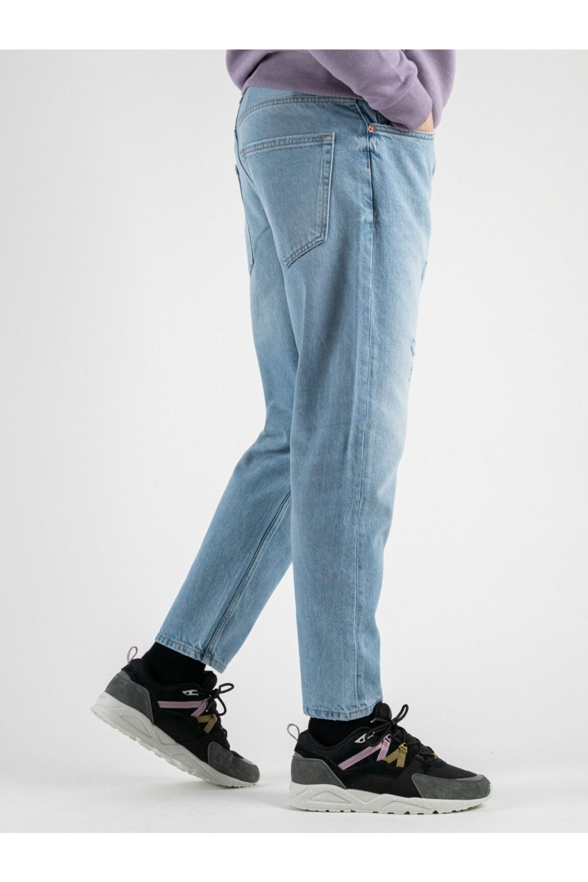شلوار جین آبی مردانه Only Sons sons Crop L. Blue 4858 Jeans 22024858 Only & Sons