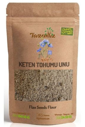 Keten Tohumu Unu - Tozu - Glutensiz - 1 Kg U0601