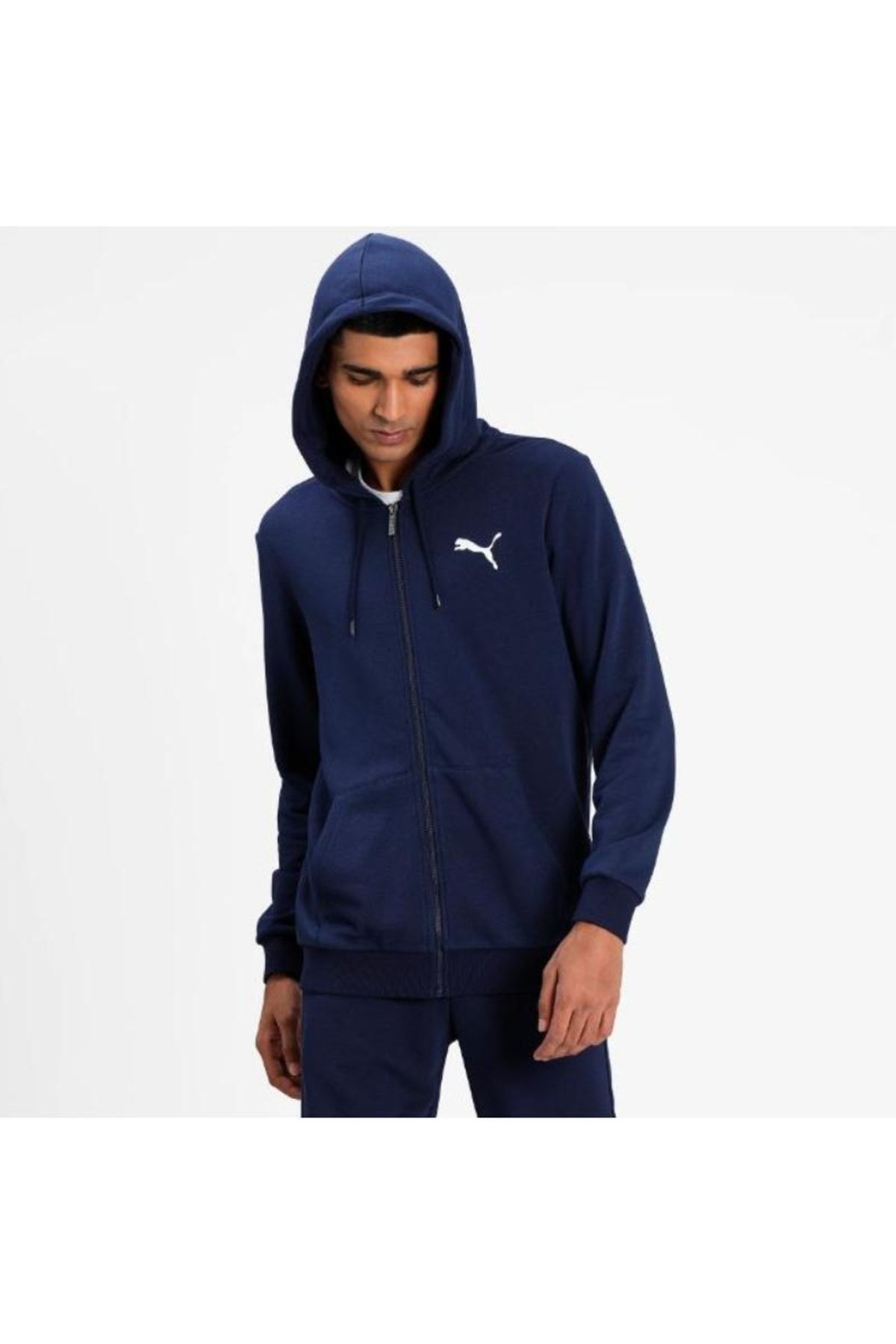 Puma Ess Small Logo Fz Hoodie T Masculin - S