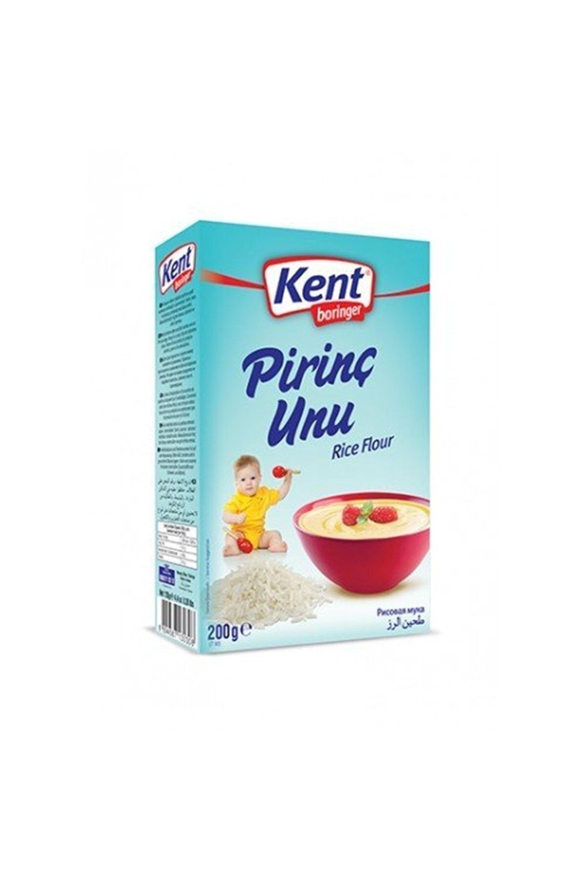 Kent Boringer Pirinç Unu 200 Gr
