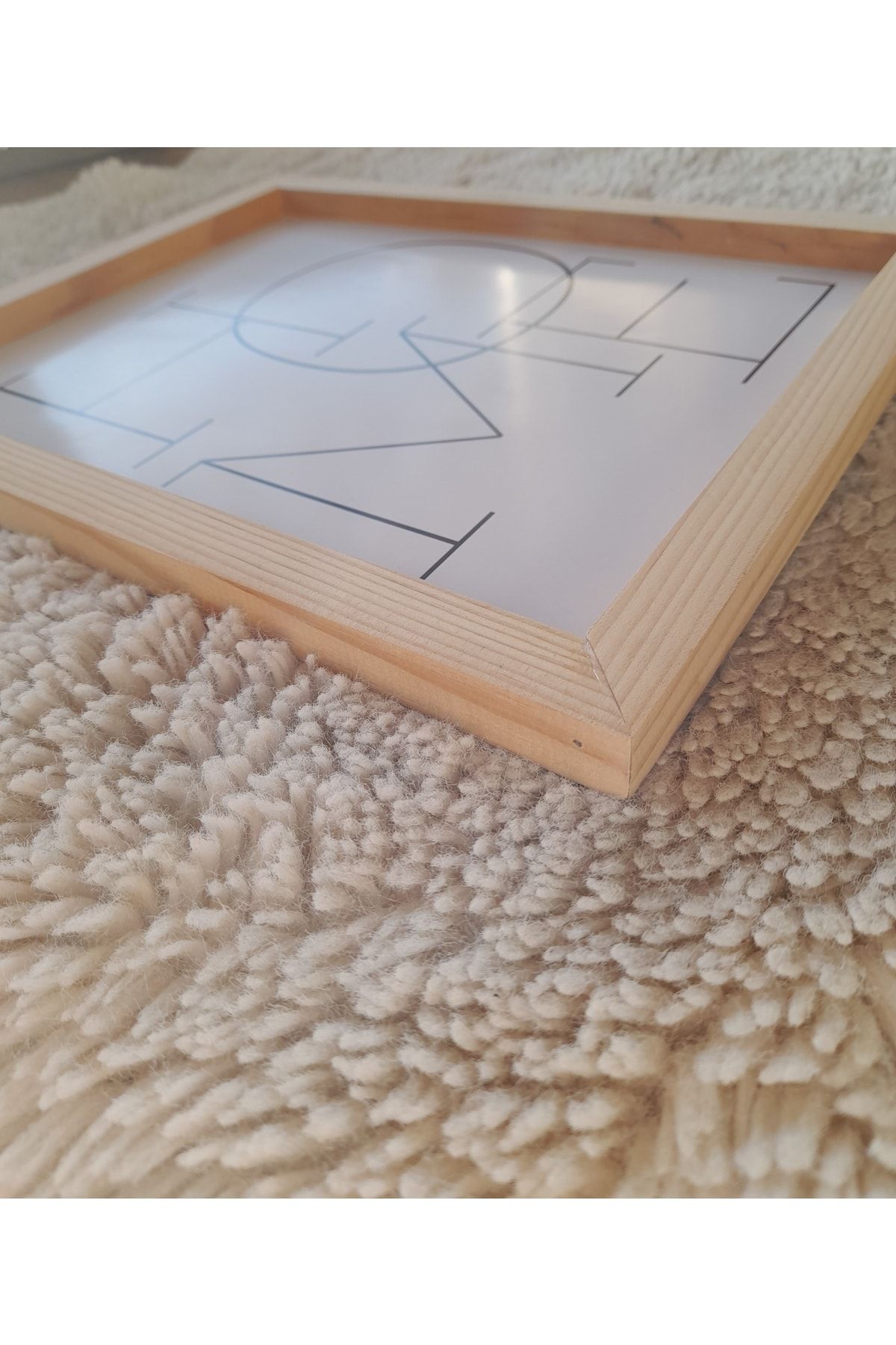 KALBE HOME Kişiselleştirilmiş Isimli Çocuk Odası Duvar Tablosu SN9692