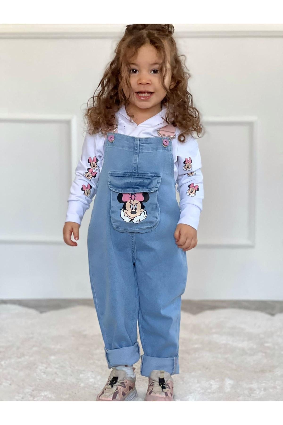 Denim jumpsuit for girl discount