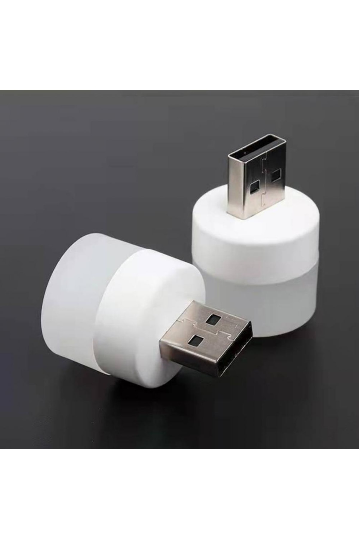 Dizüstü Bilgisayar Powerbank Ve Diğer Usb Bağlantı 1w Mini Usb Beyaz Gece Lambası Led Işık