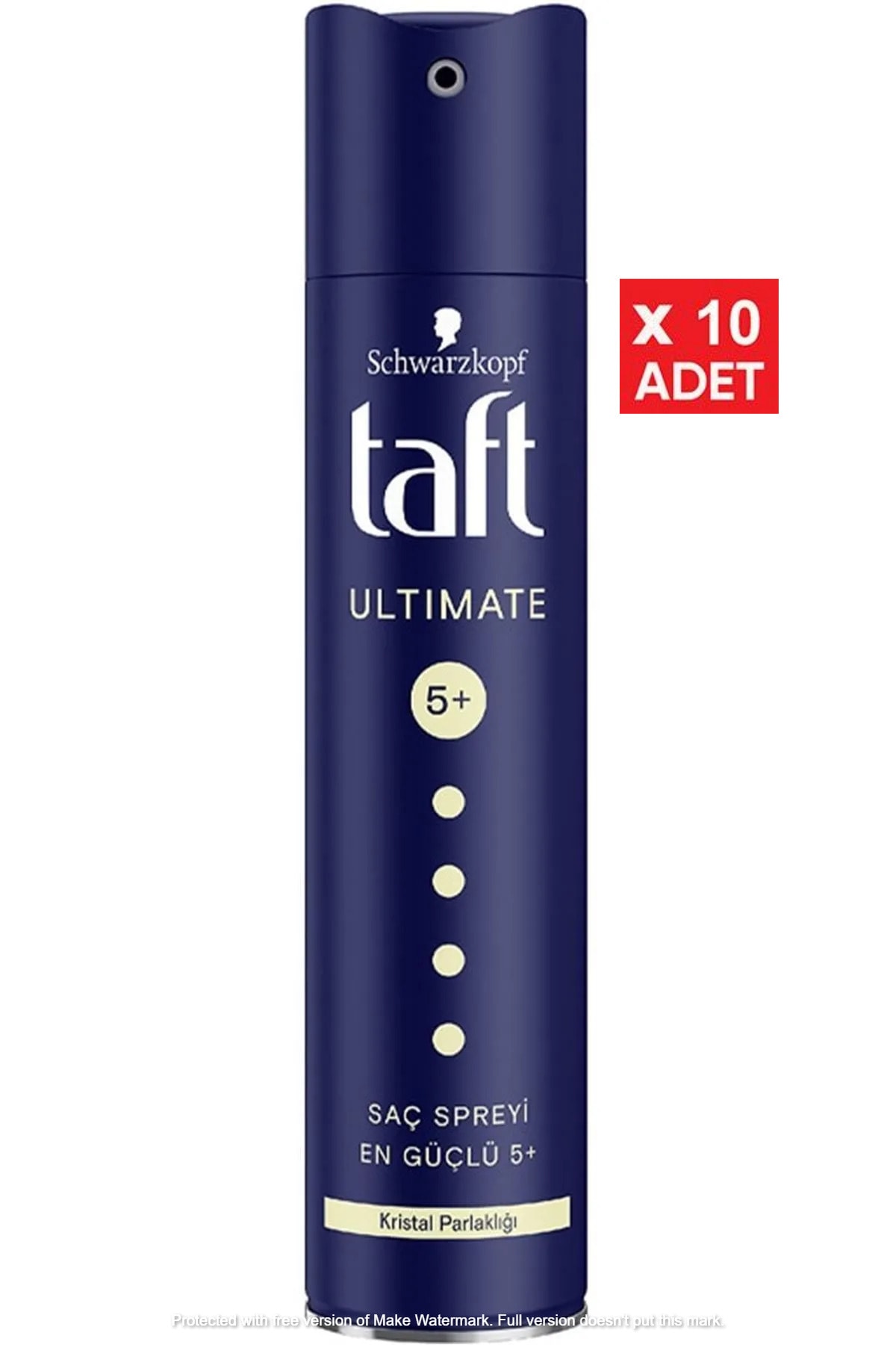 Taft Ultimate Sprey 250 Ml X 10 Adet