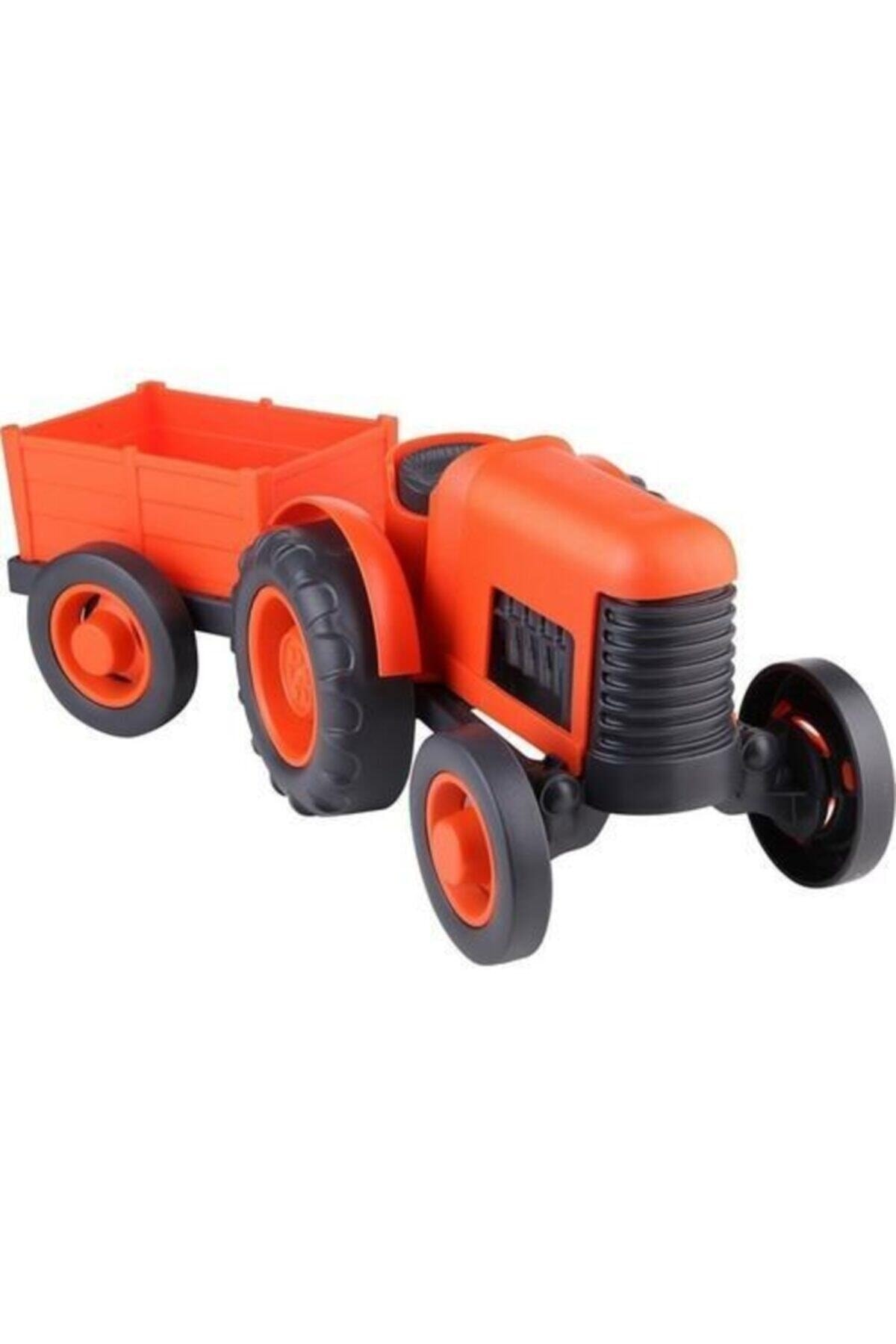 LC - Römorklu Sürtmeli Plastik Traktör -30878
