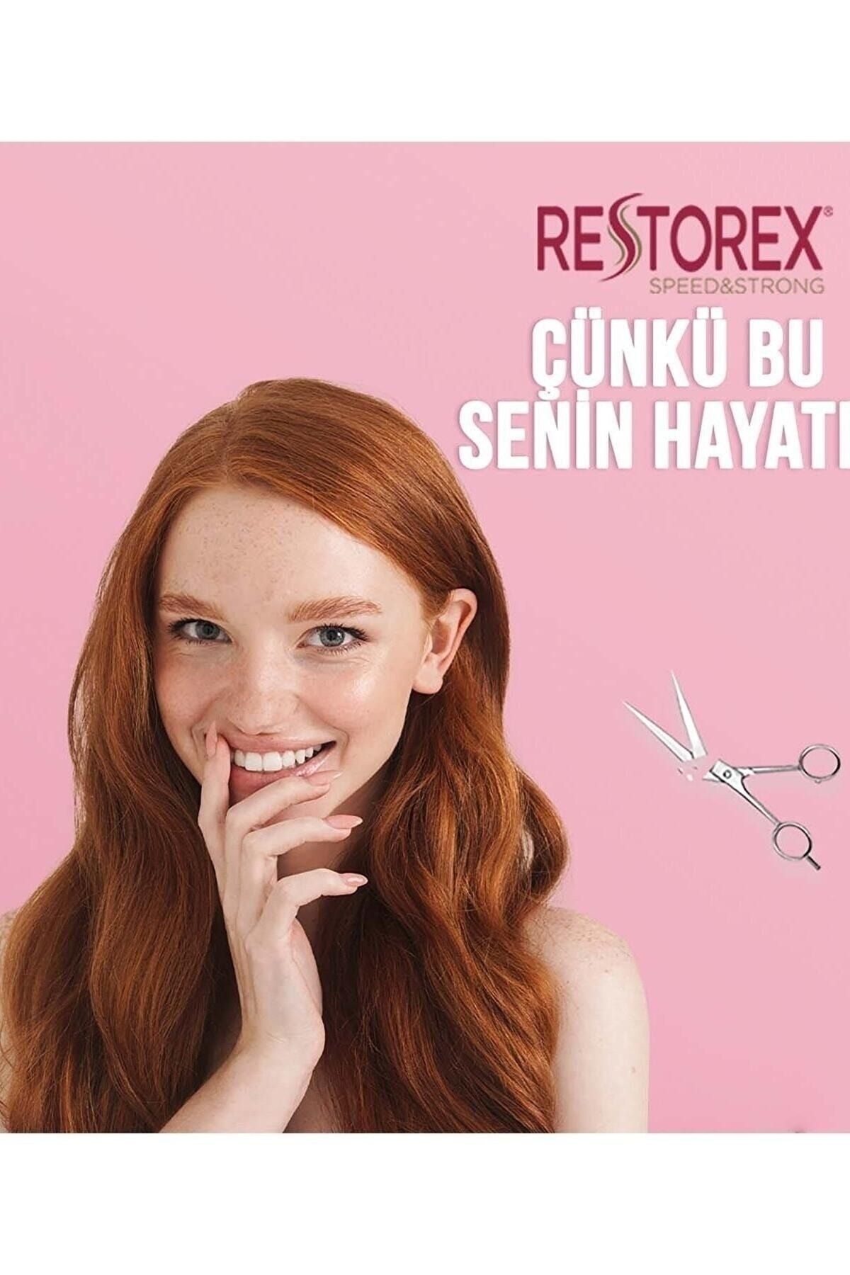 Restorex-Kuru Ve Yıpranmış Saçlar Için Şampuan 500 Ml 5 Adet 2
