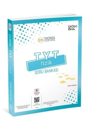 Tyt Fizik Soru Bankası Video Çözümlü Üç Dört Beş Yayınları 2023 KFS-345-FİZ-TYT-SB
