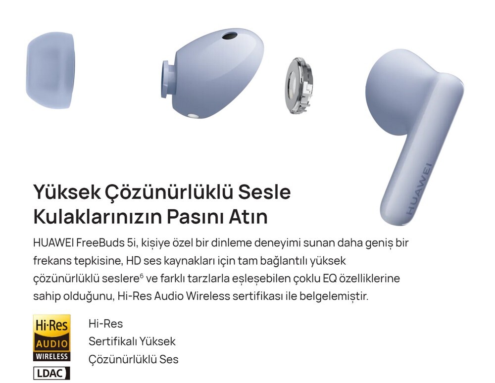 Huawei FreeBuds 5i Nebula Siyahı - Fiyatı, Yorumları