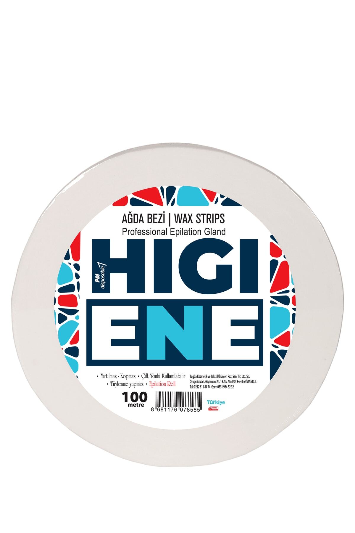 DISPOSABLE1 P&M HIGIENE Higiene 200 Mt Rulo Ağda Bezi