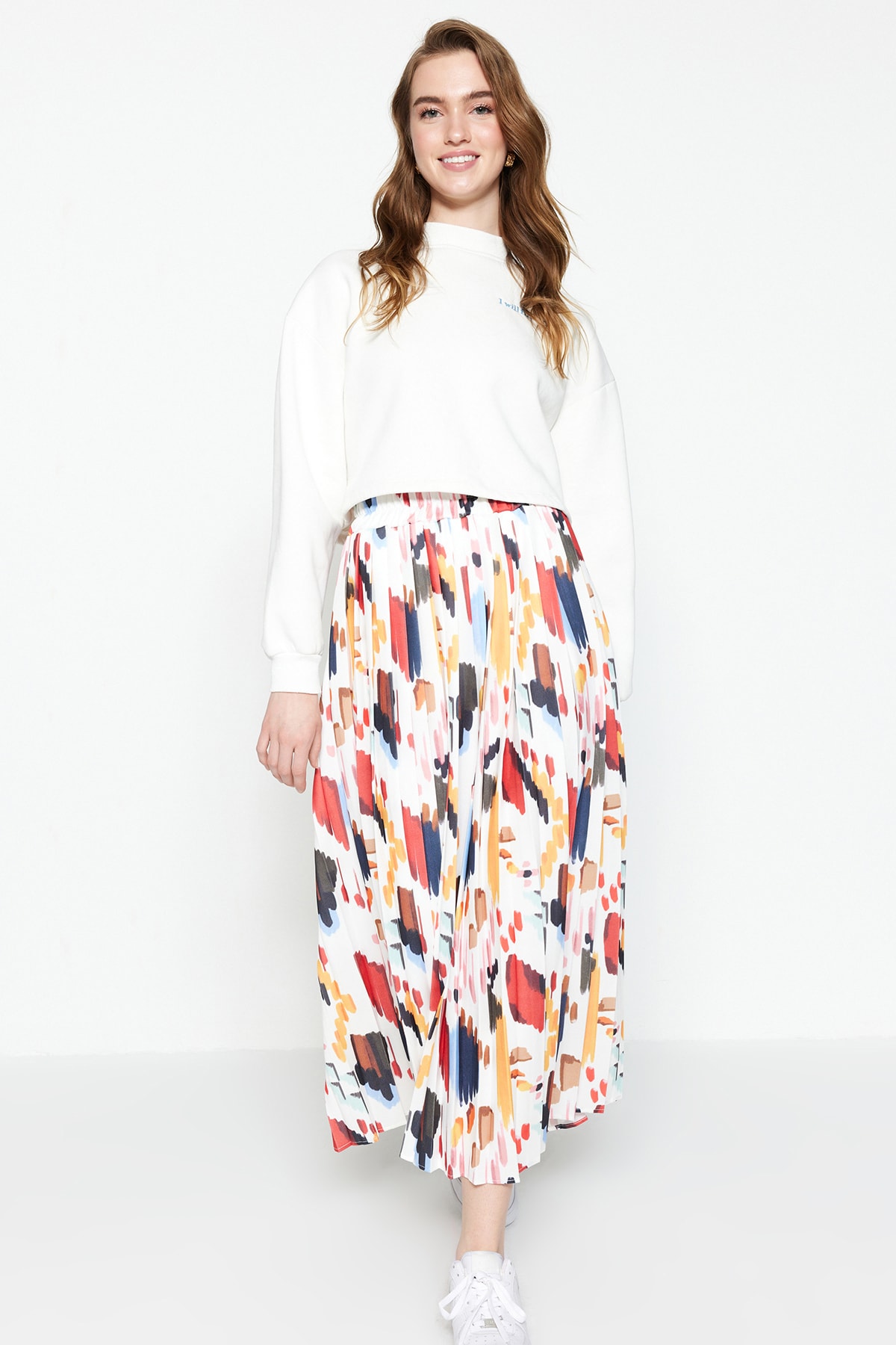 Trendyol Modest Skirt Mehrfarbig Maxi Fast ausverkauft