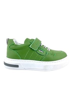 Olie Cırtlı Deri Spor Ayakkabı Yeşil 001 2311-PE