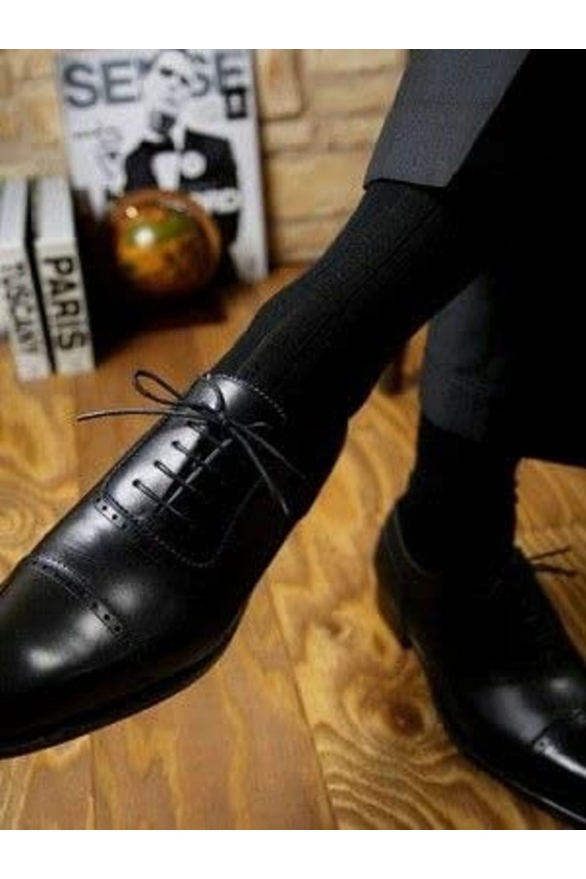 Black Arden Socks 2 Çift Siyah Erkek Soket Çorap