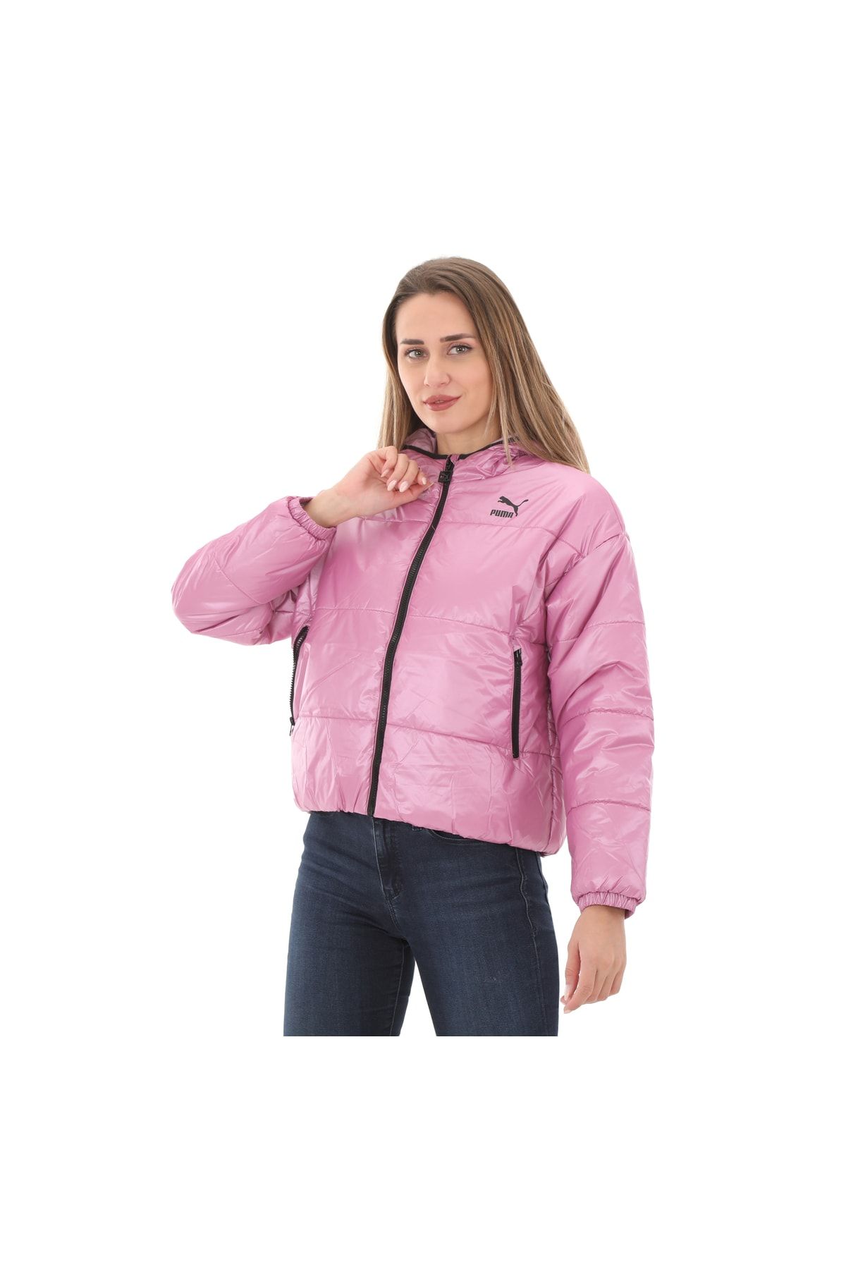 Pink clearance puma jacket