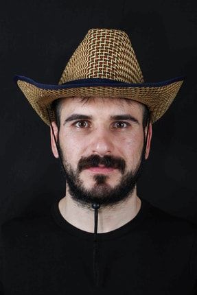 Erkek Şapka Hasır Kovboy Modeli Ve Ayarlanabilir Ölçü Aersp-0003 AERSP-0003