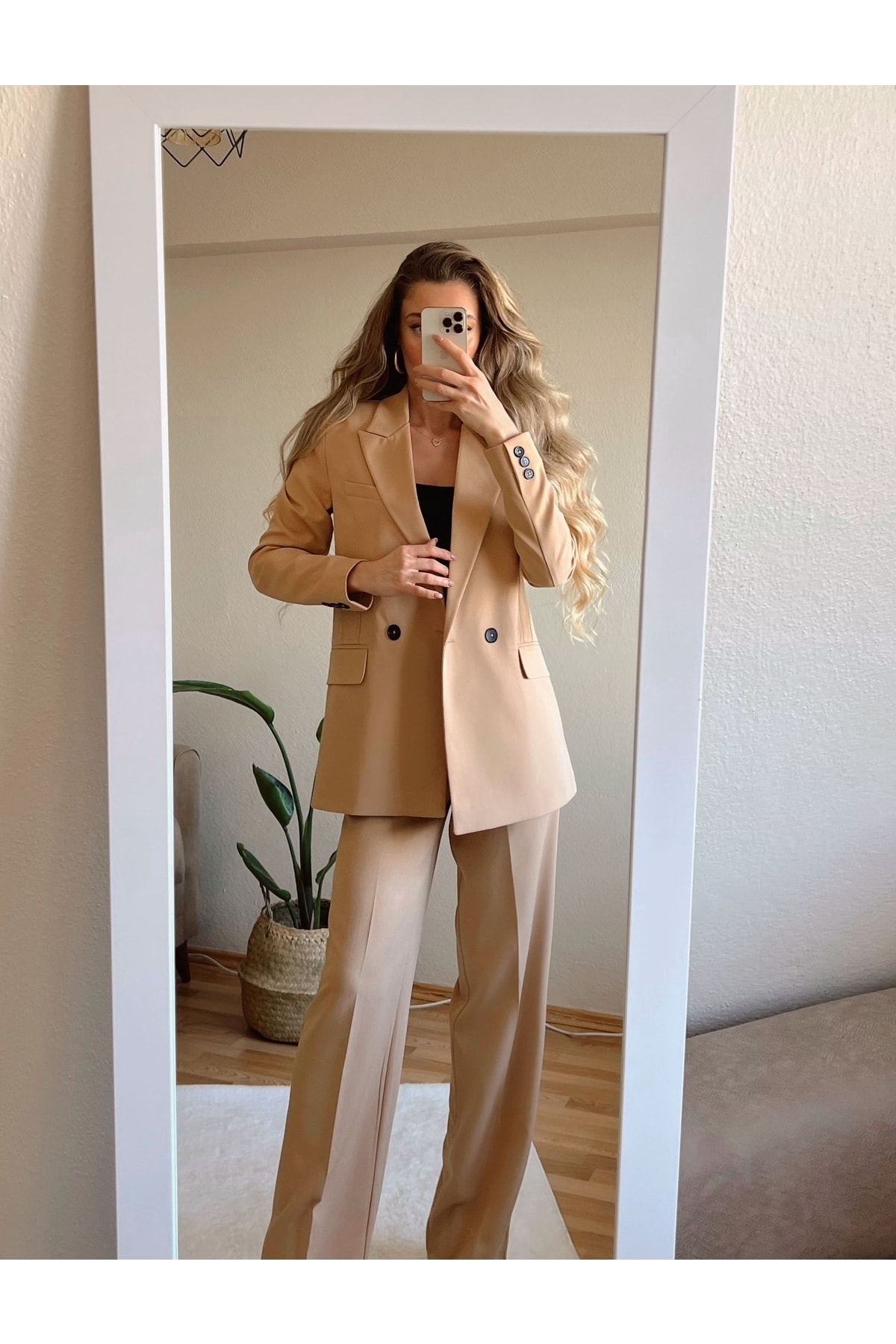MOCCHI Oversize Kadın Blazer Ceket
