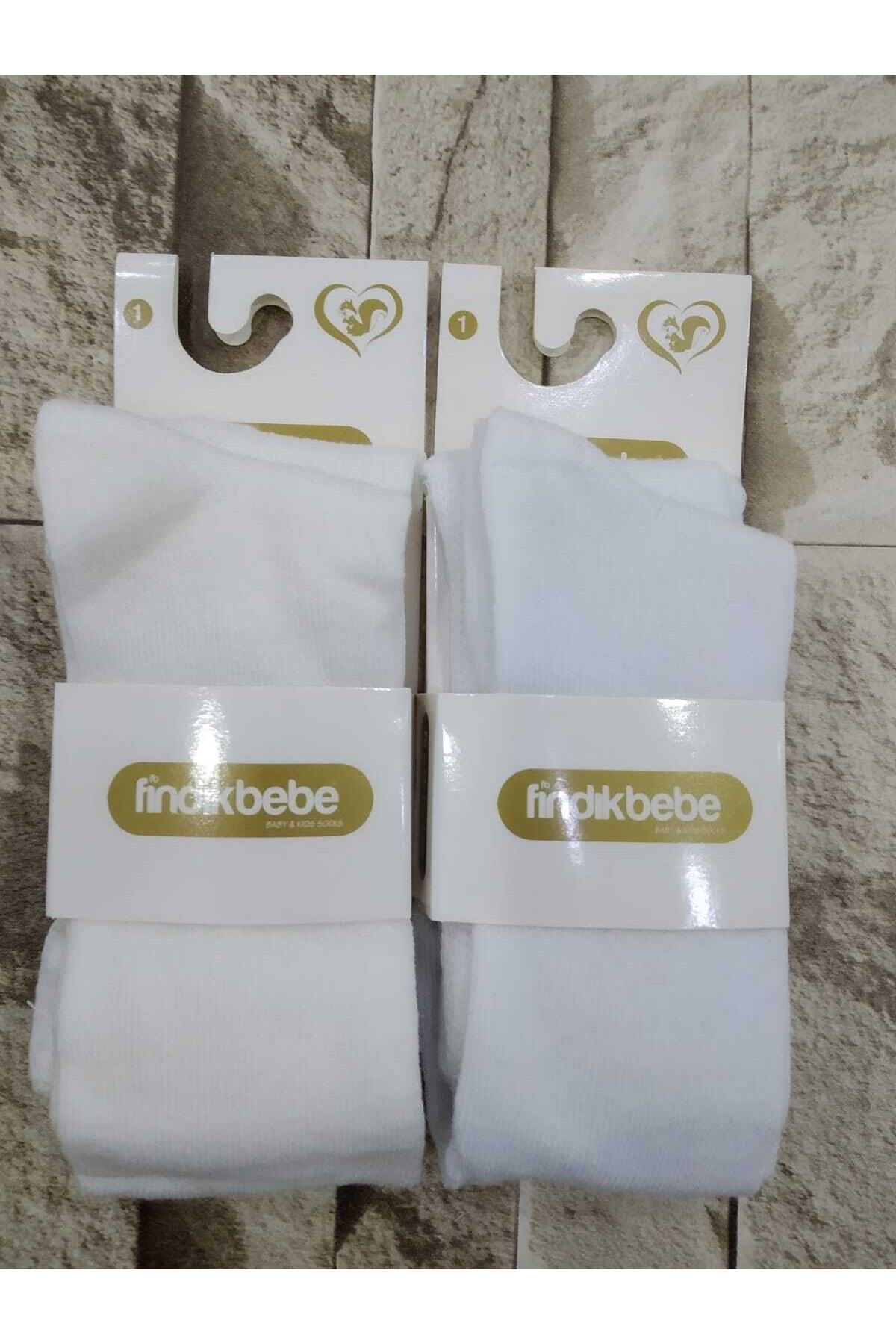 Meriç bebe Yenidoğan Mevsimlik Bebe Külotlu Çorap Beyaz-krem 2'li Set fotoğrafı 2 (önizleme)