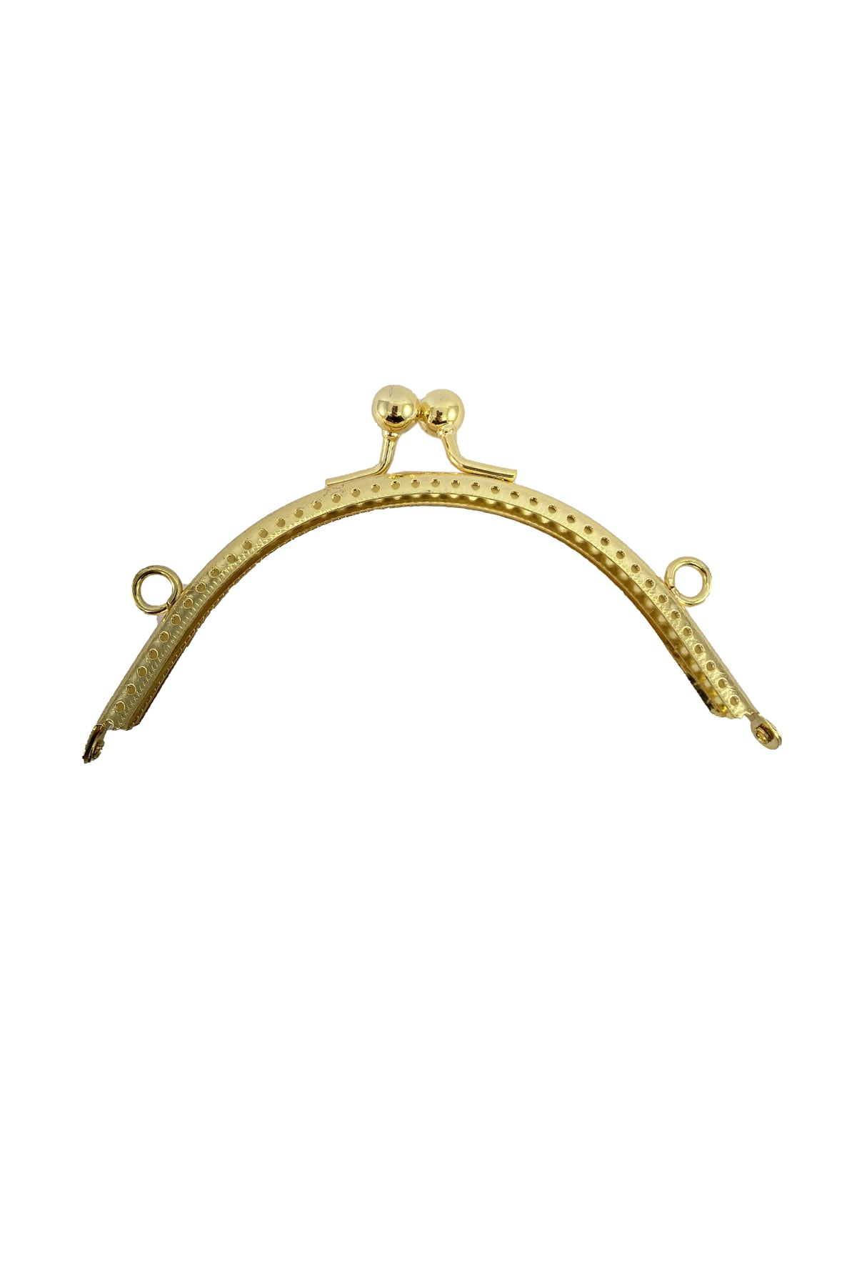 Oval Metal Bag Scholarship with Clip