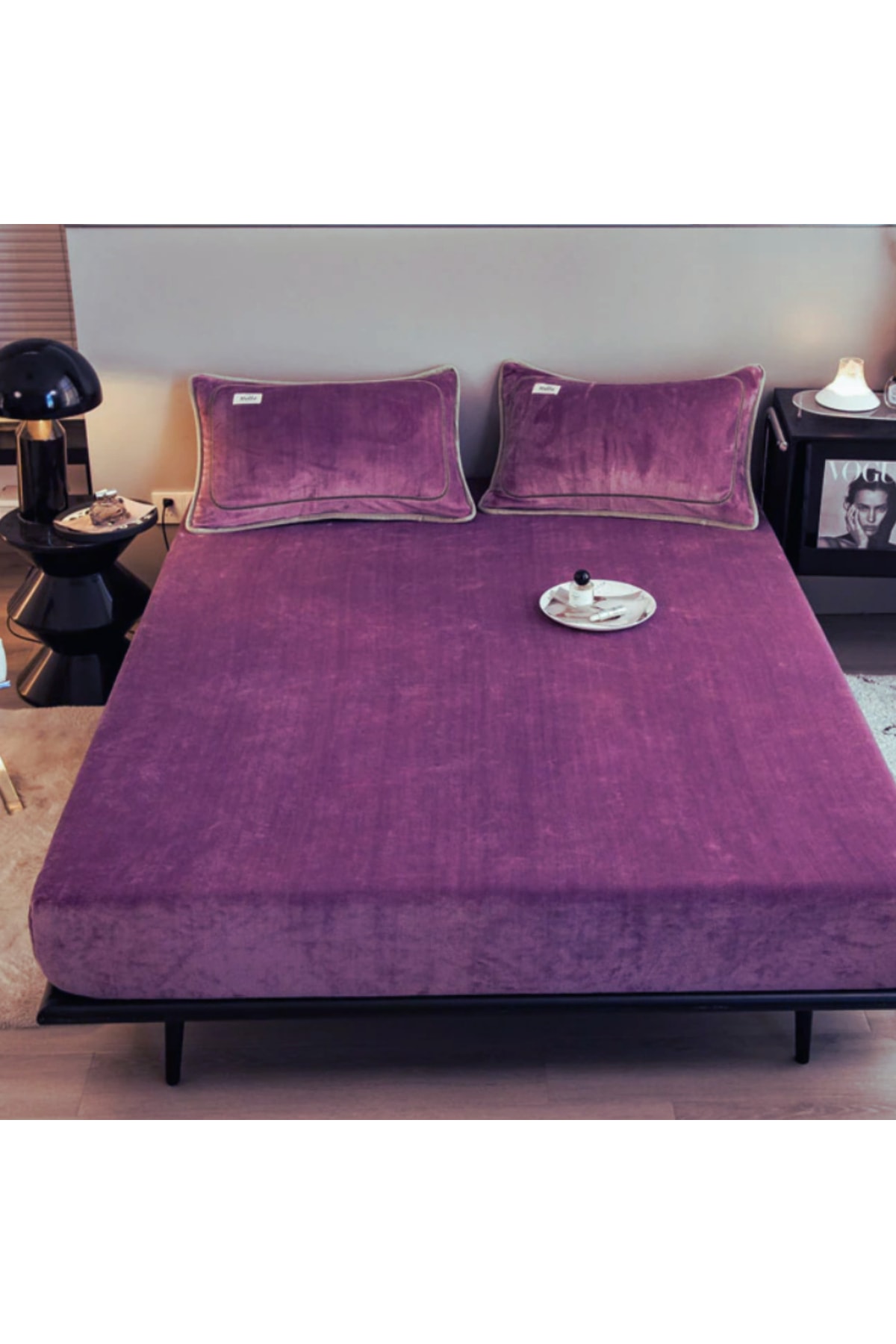 Gonz Alez Wellsoft Yumuşacık Battal Boy Fıtted Lastikli Çarşaf Takımı