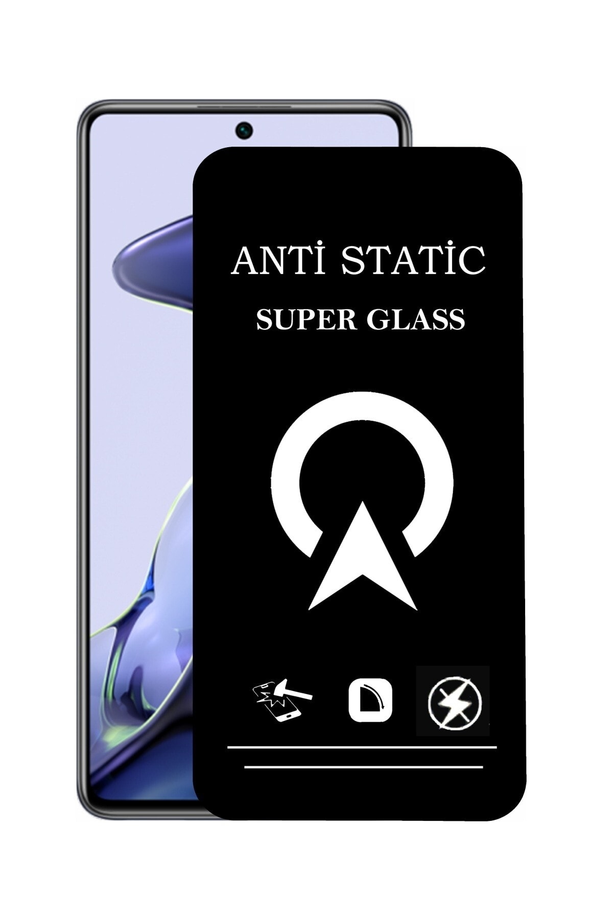Xiaomi Mi 11T Pro Tam Kaplayan Anti Statik Çizilmez Safir Ekran Koruyucu Cam