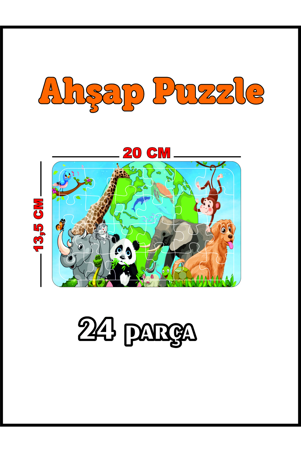 Kiri Ahşap Puzzle 8 Li fotoğrafı 2 (önizleme)