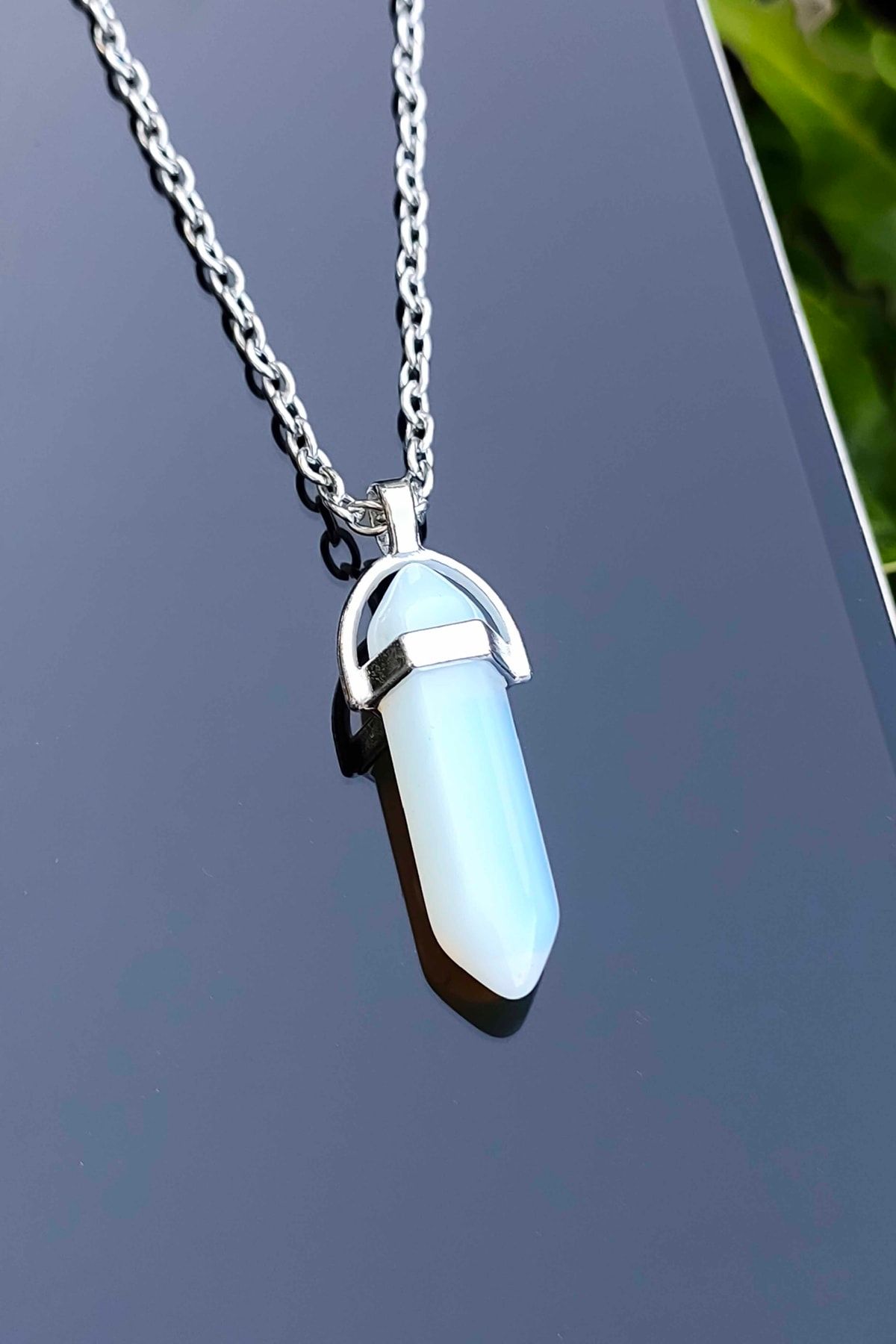 Crystal clearance gemstone necklace
