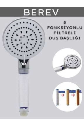 5 Fonksiyonlu Filtreli Duş Başlığı,filtreli Banyo Duş Başlığı copyP2-3