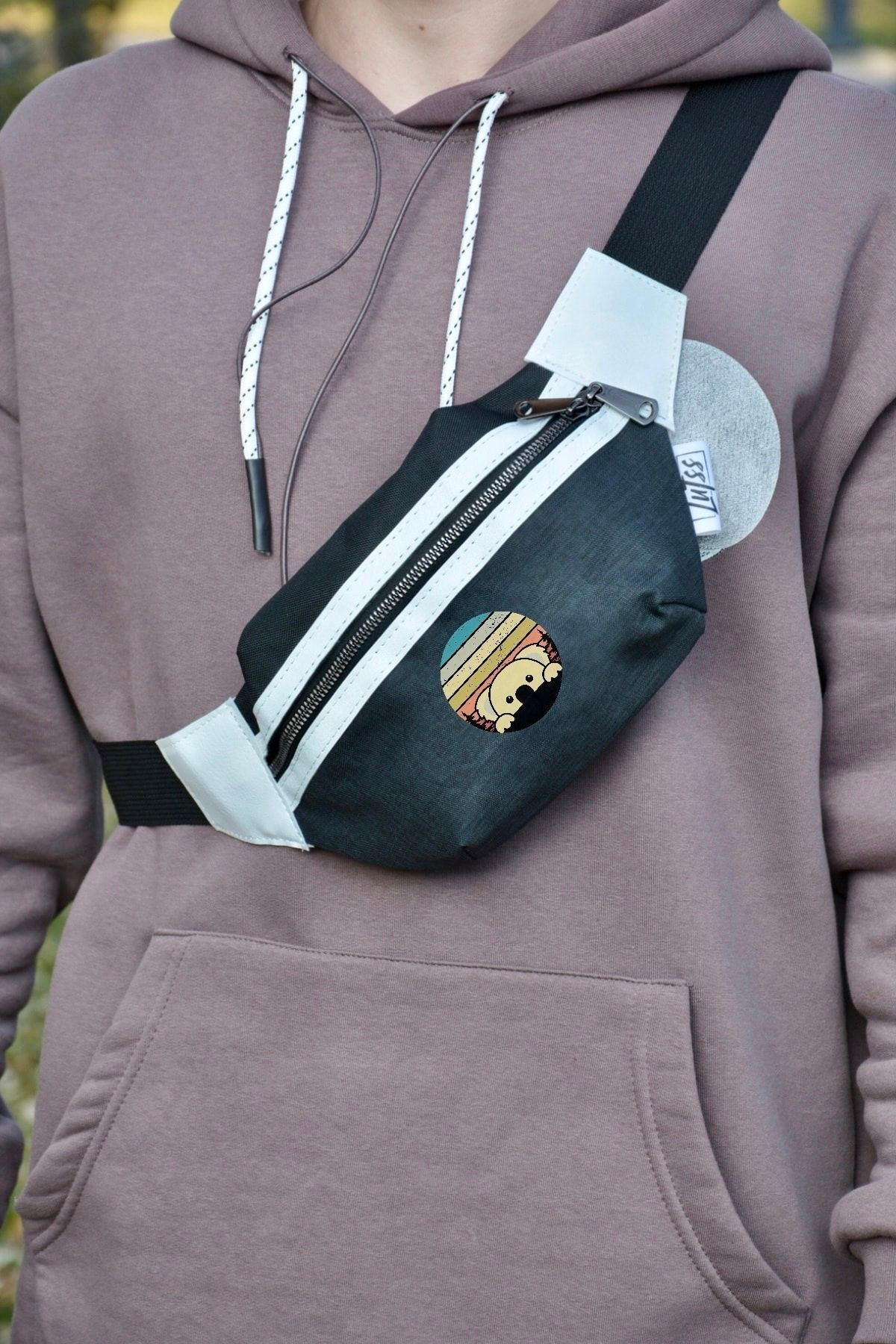 Lutss Unisex Koala Baskılı Göğüs Ve Bel Çantası RN7623